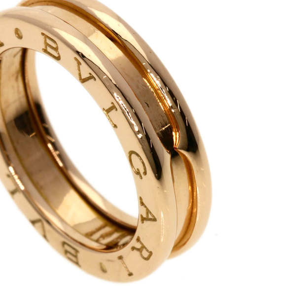BVLGARI B-zero1 XS 1 Band #48 Ring, K18 Pink Gold, Women's - Picture 6 of 8